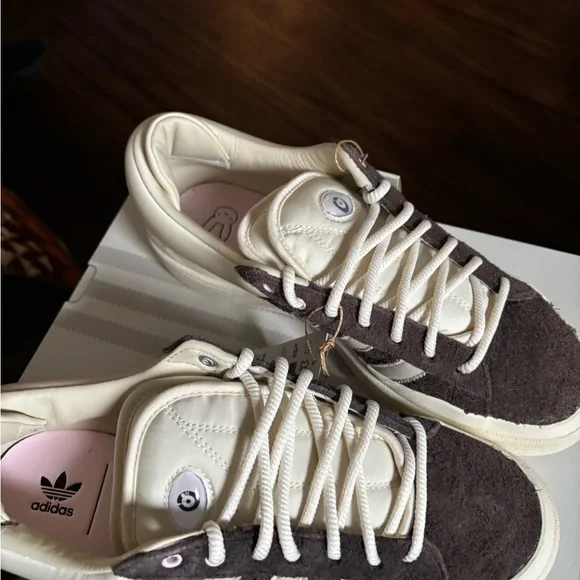 COPY - Adidas Bad Bunny Brown and White Sneakers